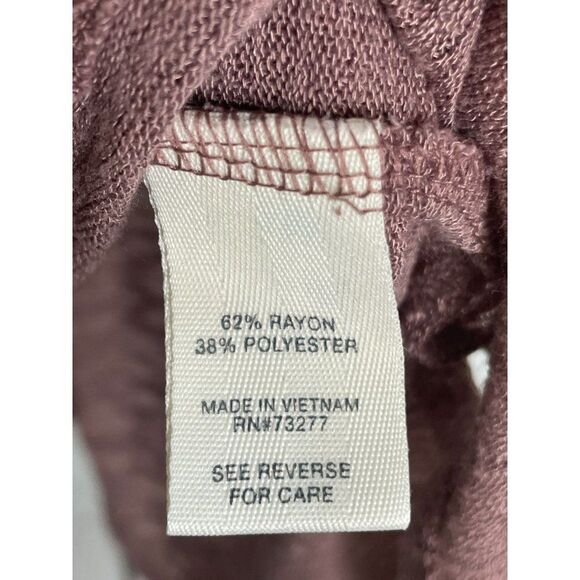 𝅺Mudd Mauve Pink Knit Tank Top Size Medium - Picture 5 of 6